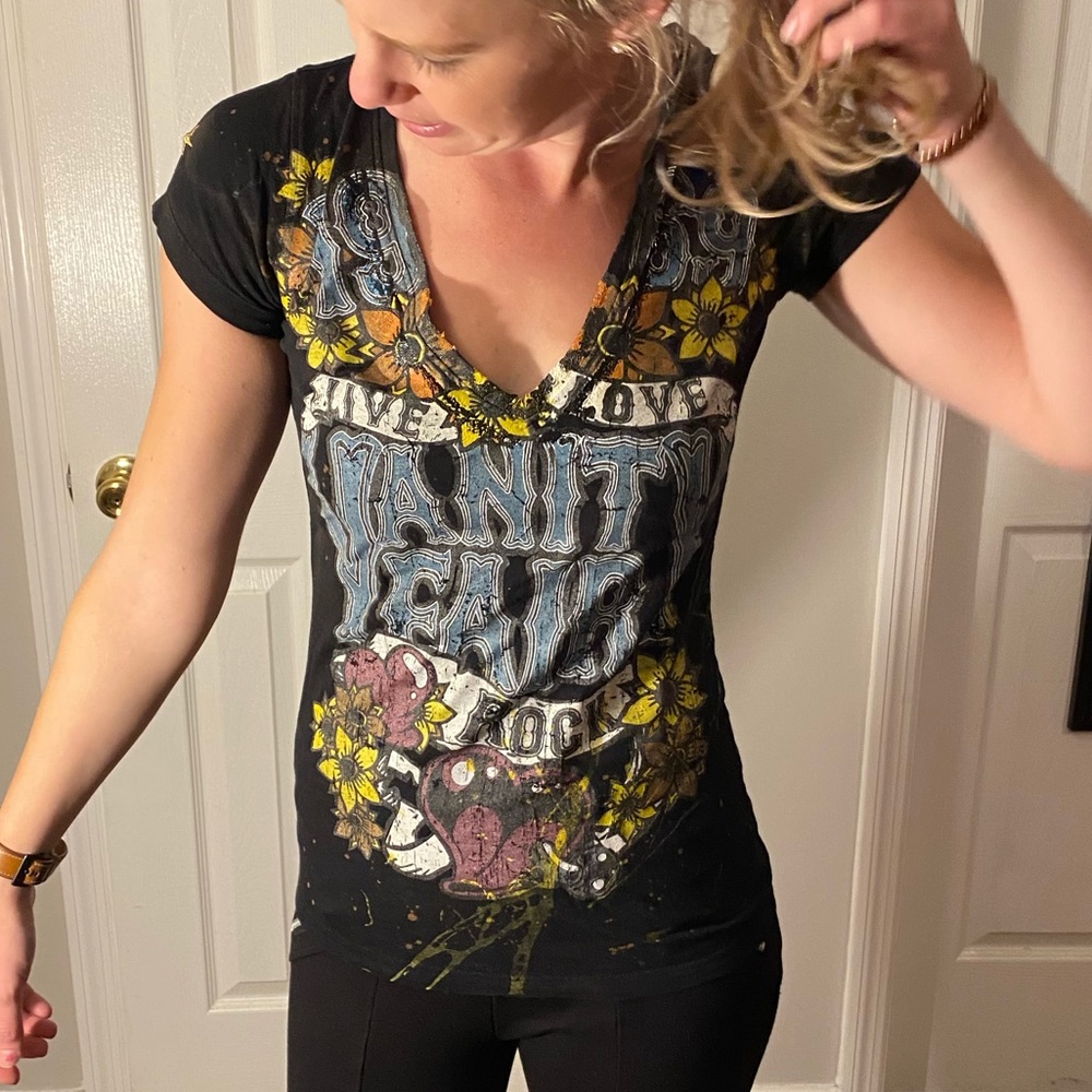 One of a Kind Hand Painted T-shirt